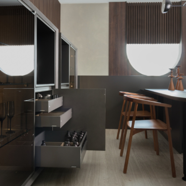 Detalles Cocina Casa Gofratto Metalizado