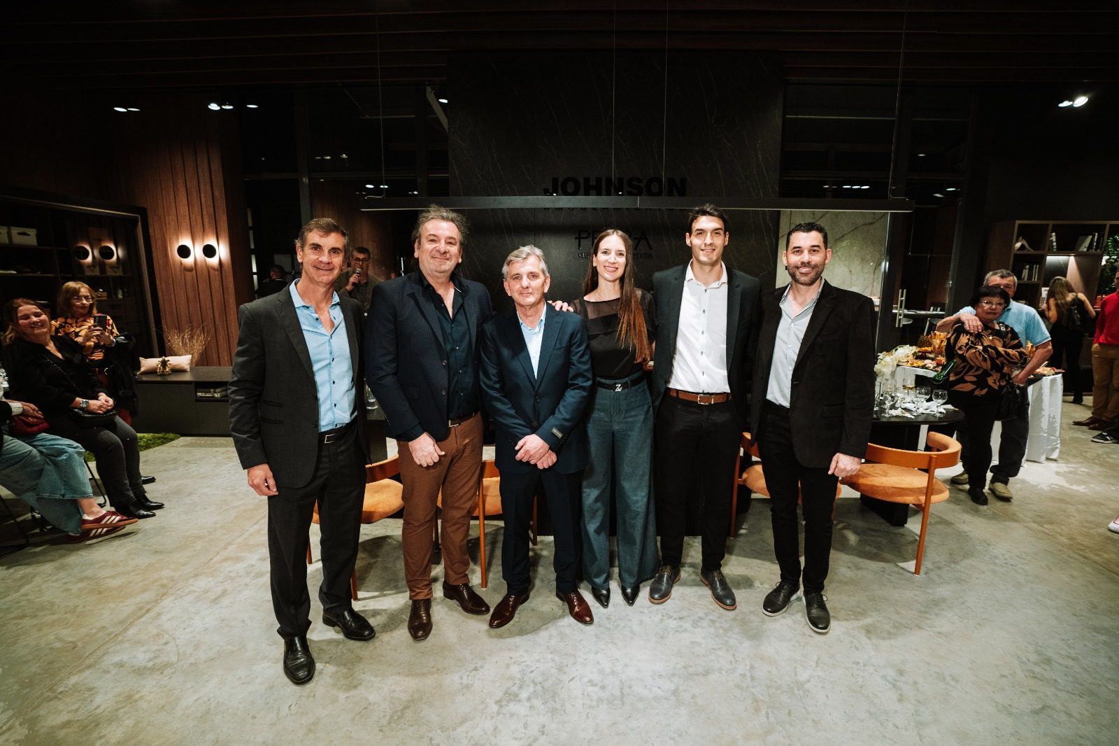 Directorio de Johnson Acero en la Inauguración del Showroom de Sunchales