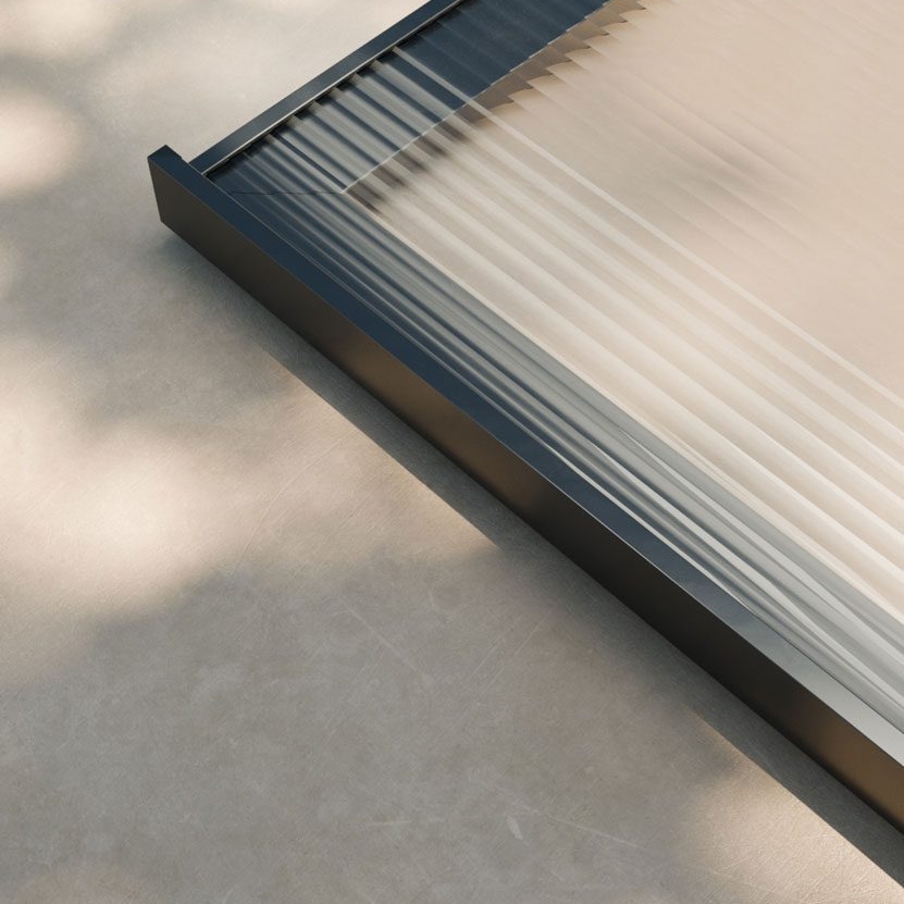 Nuevas puertas vidriadas Link con vidrio acanalado