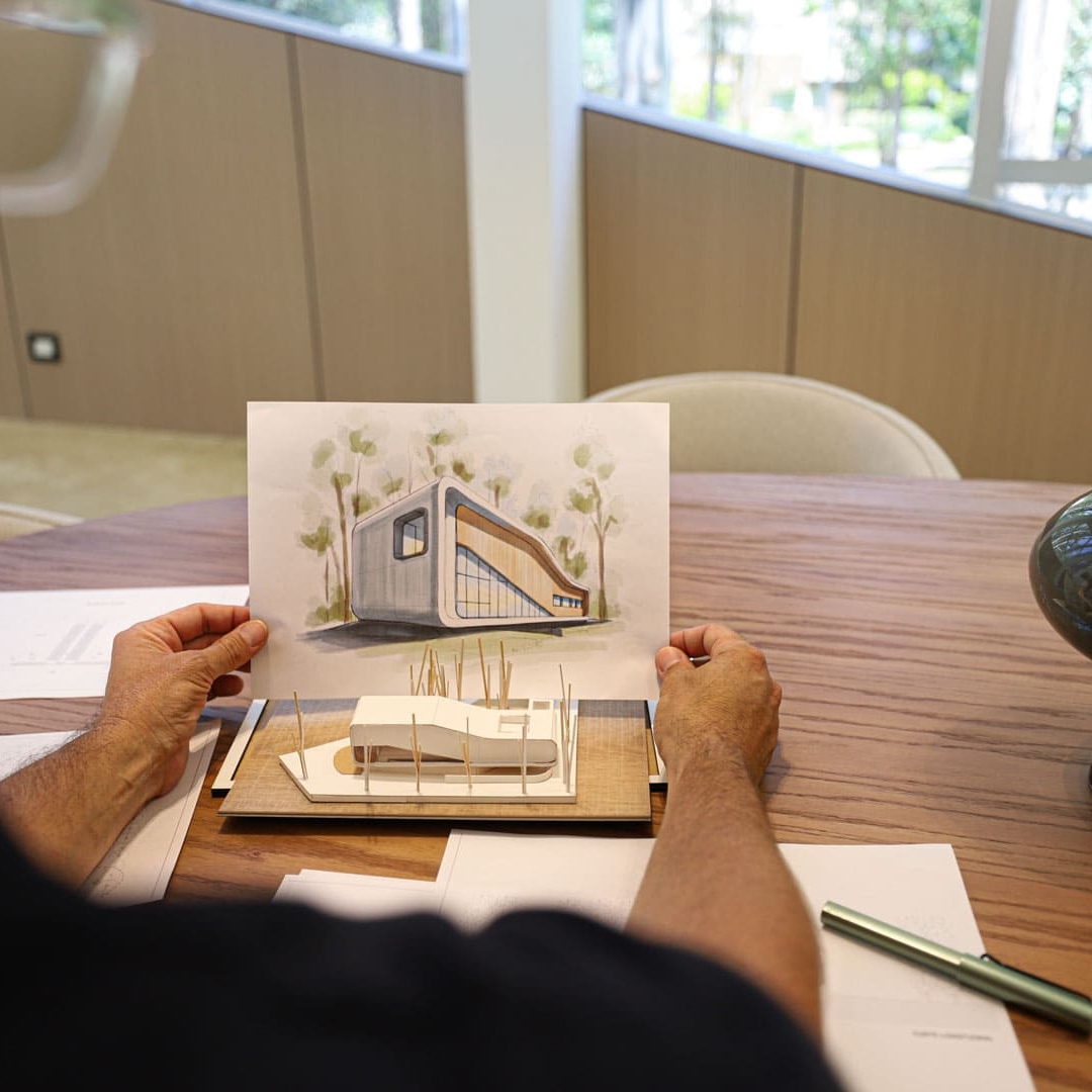 diseño de maqueta el corazon de la ballena