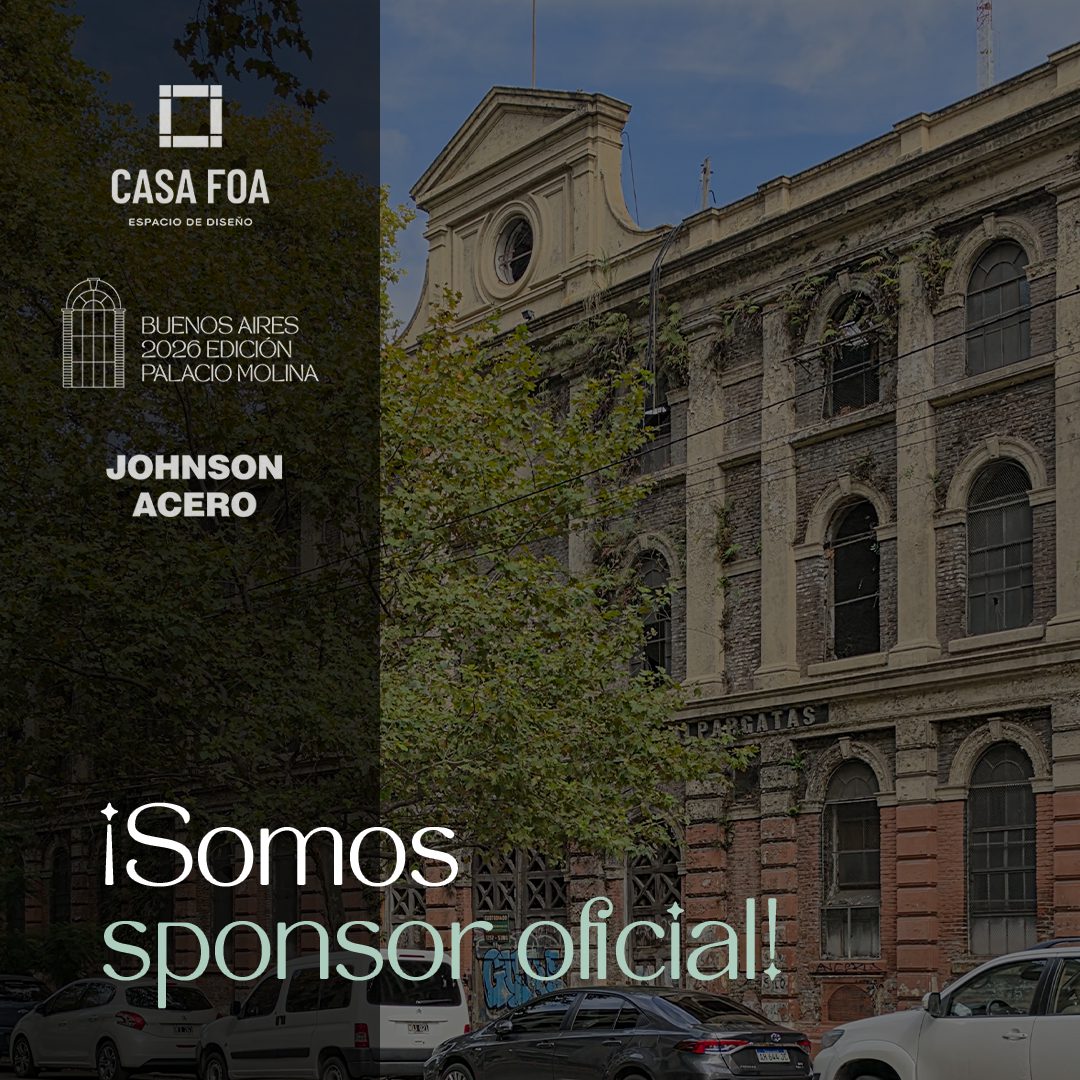 Johnson Acero en 16 espacios de Casa FOA 2026